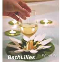 Bath Lilies Lys de vin et Lys de bougie Bath Lilies Lys de vin et Lys de bougie